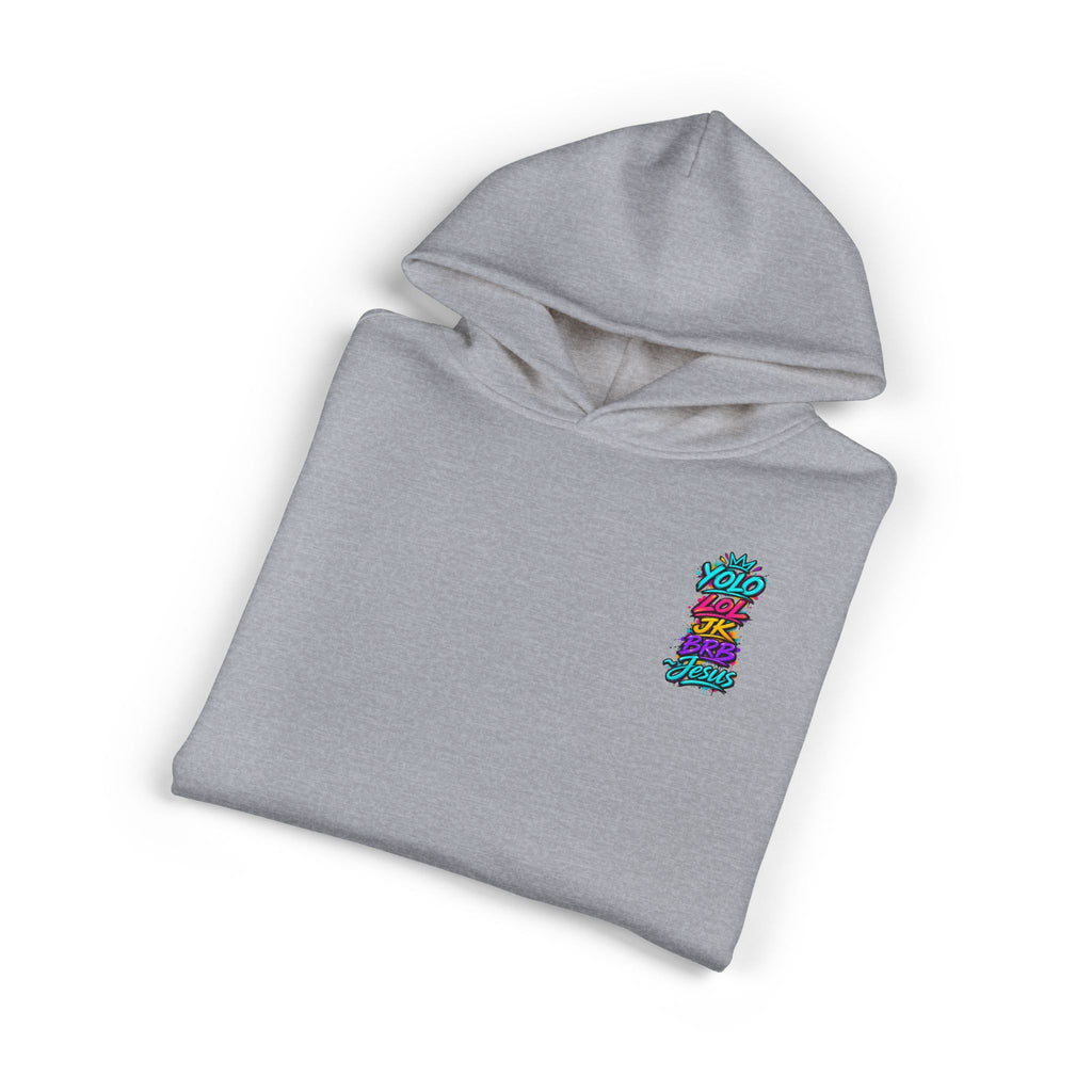 YOLO LOL JK BRB ~Jesus Hoodie | Neon Christian Streetwear Pullover
