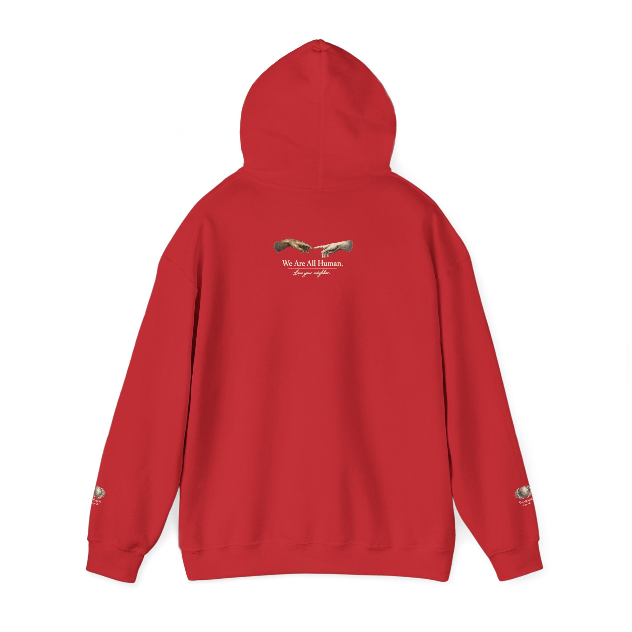 “Love People Anyway” Hoodie – Inspirational Script Graphic Sweatshirt | Compassion Message Pullover