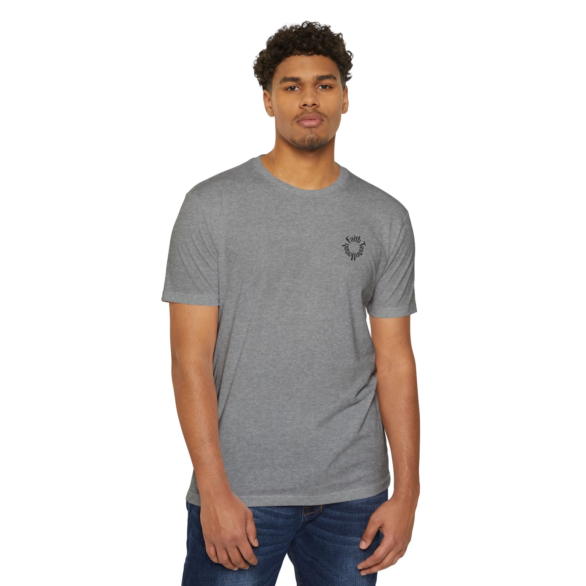 Jonah – Back Print T-Shirt | Atmospheric Deep Sea Graphic – Five-Star Faith Series