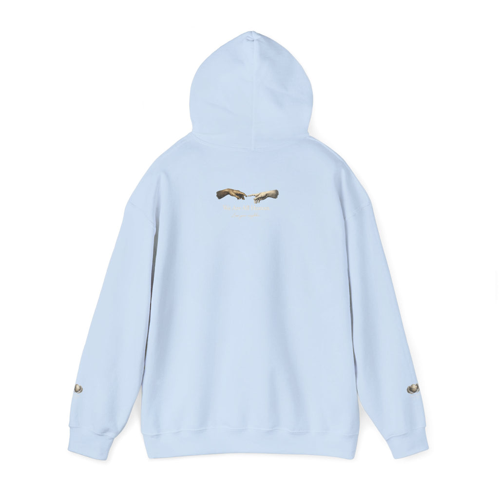 “Love People Anyway” Hoodie – Inspirational Script Graphic Sweatshirt | Compassion Message Pullover