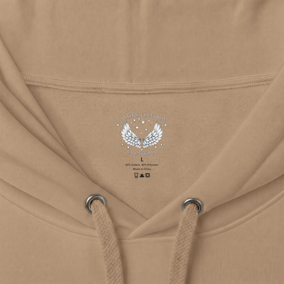 Kindness Changes Everything Heavyweight Hoodie | Vintage Patch Christian Hoodie | Inspirational Fleece Sweatshirt