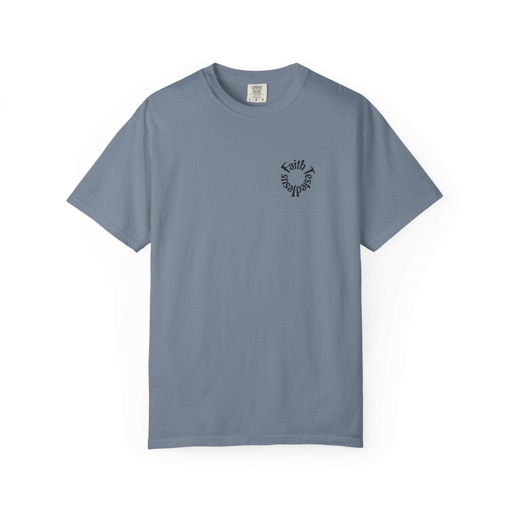 Jesus Loves You Personalized Faith T-Shirt — Custom Back Christian Graphic Tee