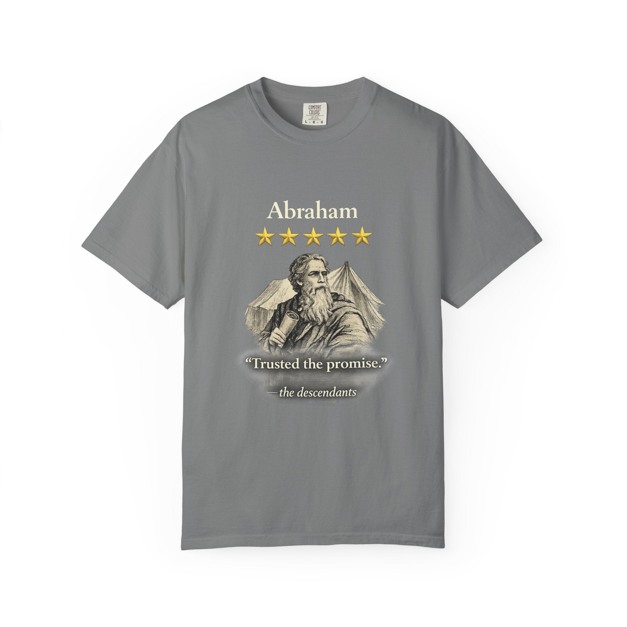 I Trusted the Promise Vintage T-Shirt - Abraham Five-Star Faith Series