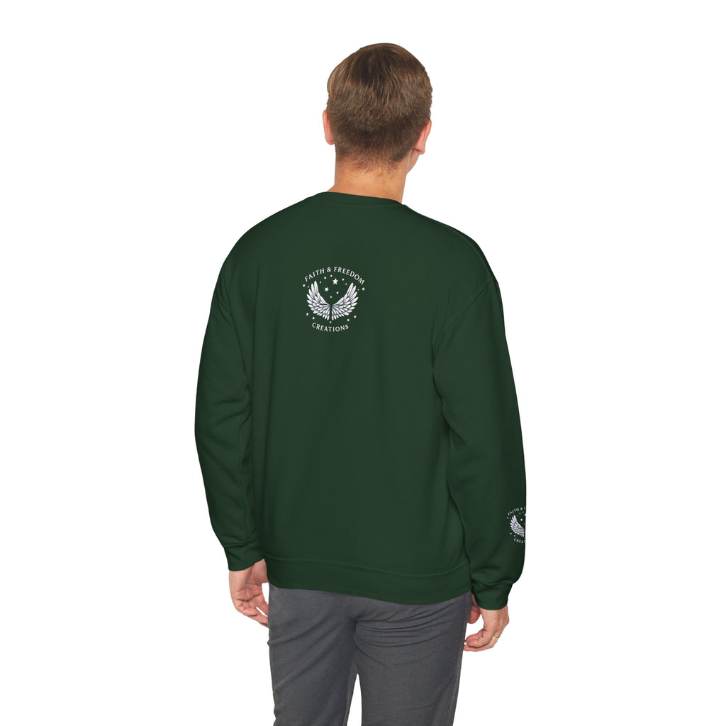 Tower of Babel – Crewneck Sweatshirt | “Review” Vintage Graphic – Five-Star Faith Series