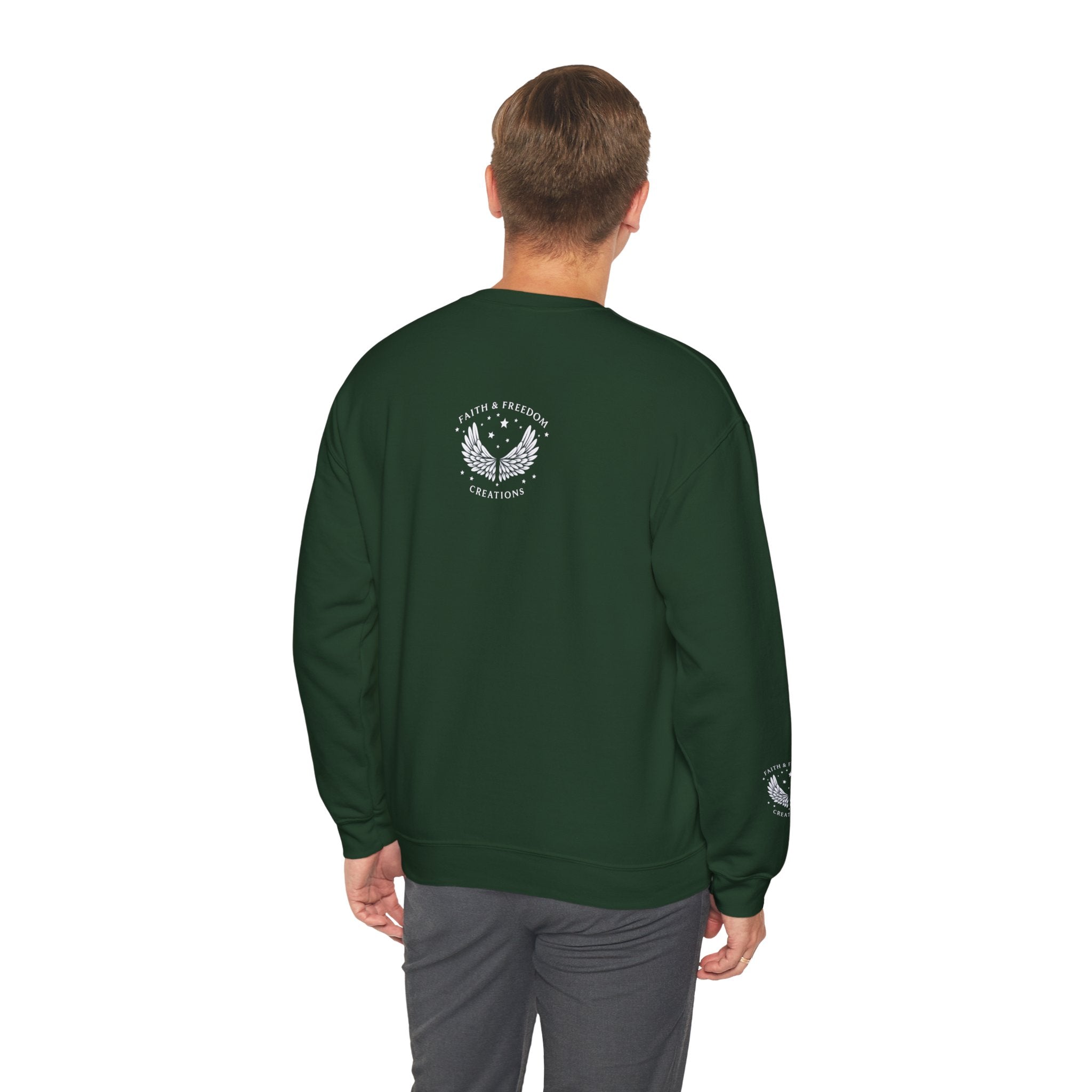 Tower of Babel – Crewneck Sweatshirt | “Review” Vintage Graphic – Five-Star Faith Series