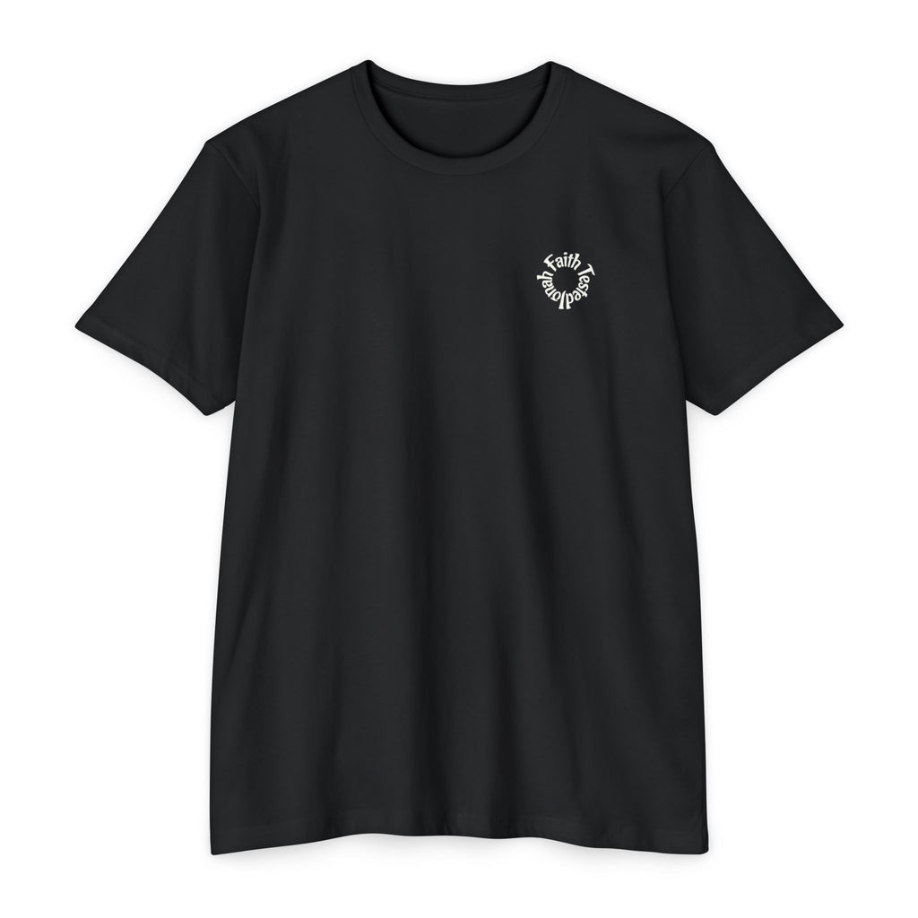 Jonah – Back Print T-Shirt | Atmospheric Deep Sea Graphic – Five-Star Faith Series