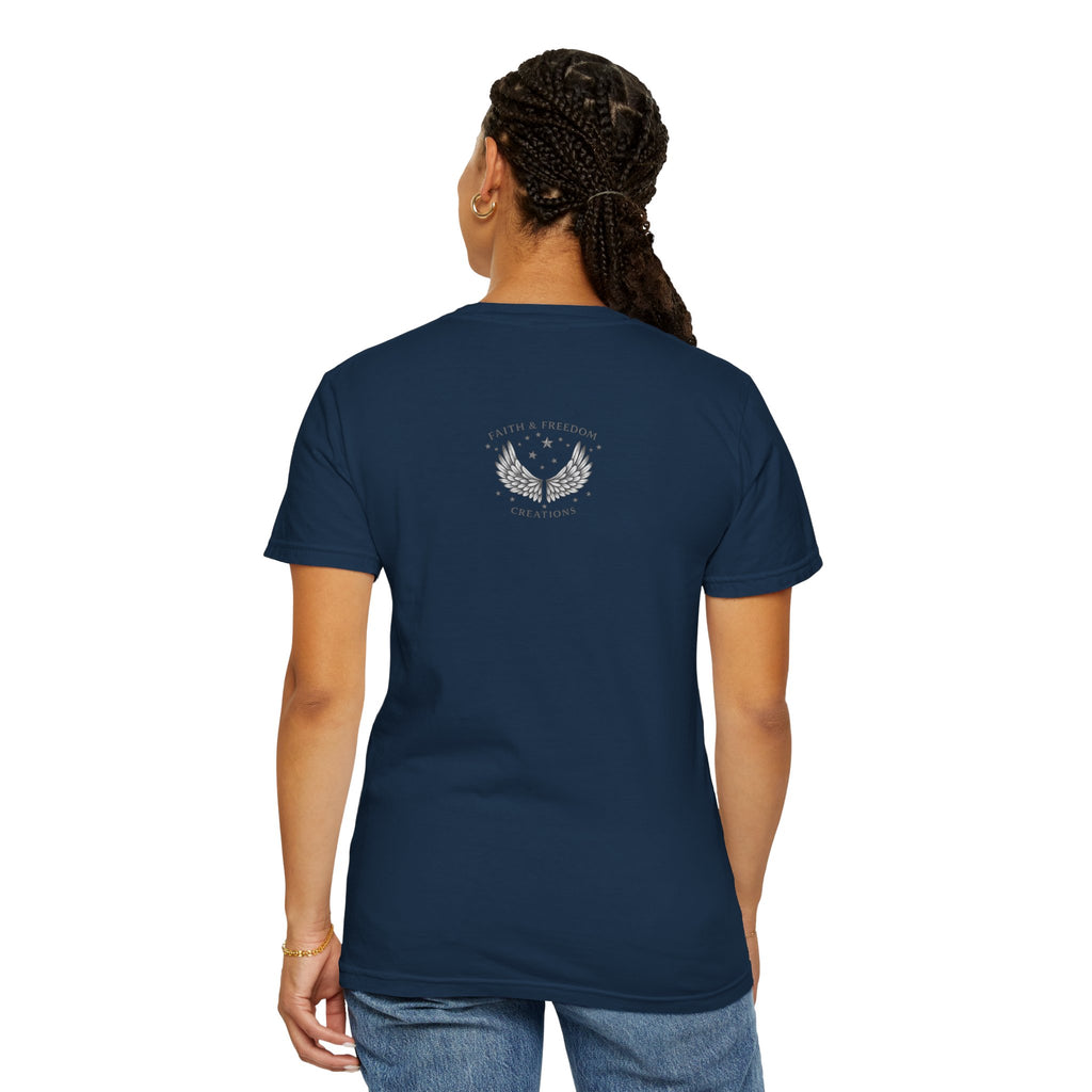 Abraham – Vintage T-Shirt | “I Trusted the Promise” Graphic – Five-Star Faith Series