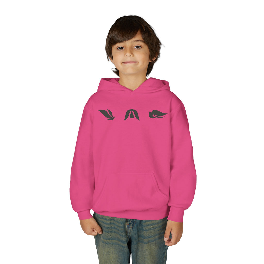 Youth “The Lord is My Light & Salvation” Hoodie – Psalm 27 Christian Kids Sweatshirt