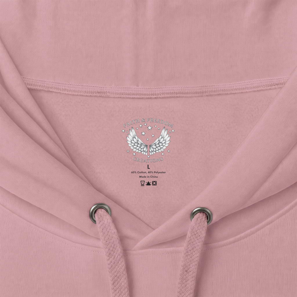 Kindness Changes Everything Heavyweight Hoodie | Vintage Patch Christian Hoodie | Inspirational Fleece Sweatshirt