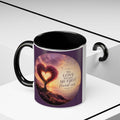 Heart Tree Coffee Mug | We Love Because He First Loved Us Mug | 1 John 4:19 Christian Gift