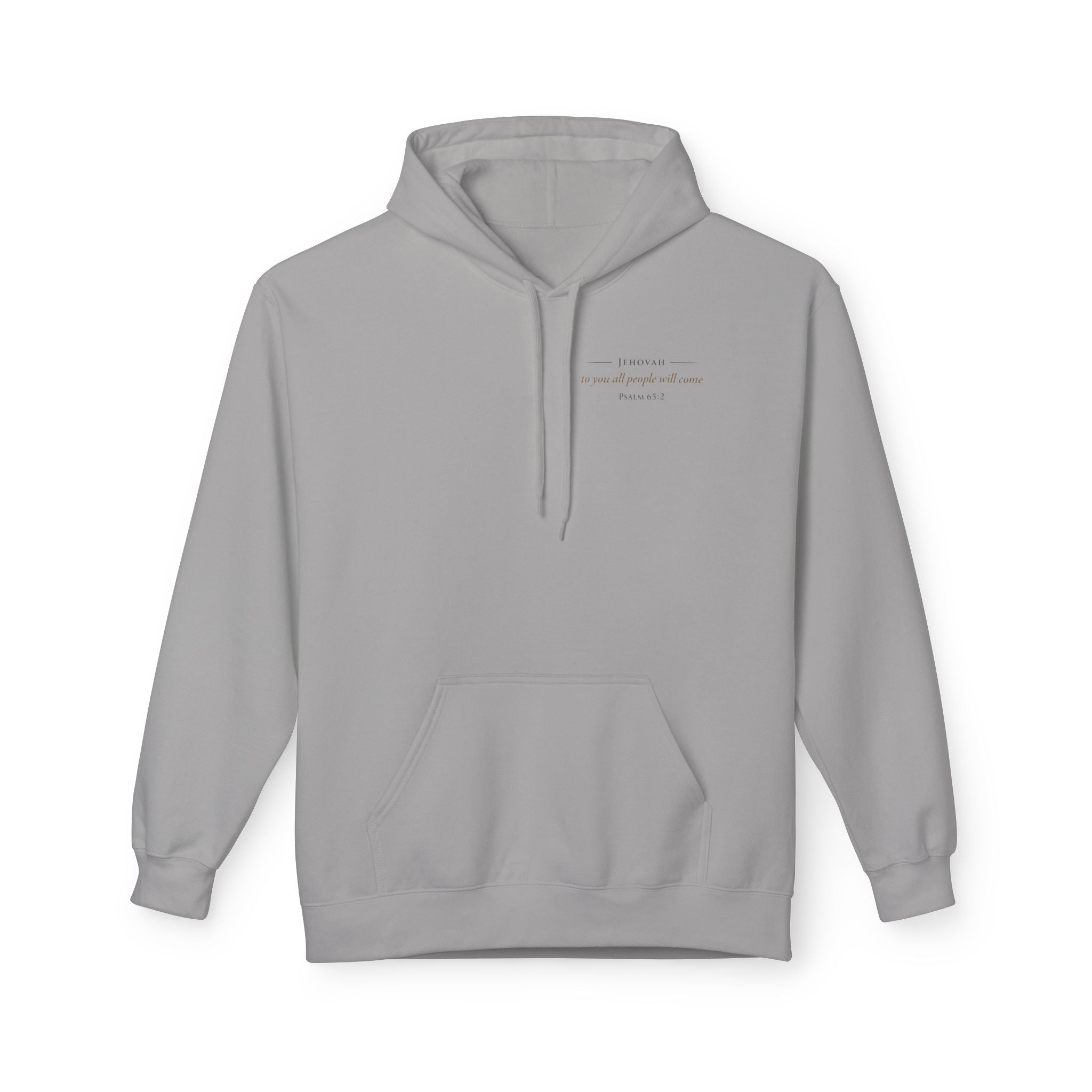 Prayer Hoodie – “O Hearer of Prayer” Psalm 65:2 Christian Pullover | Faith & Freedom Creations