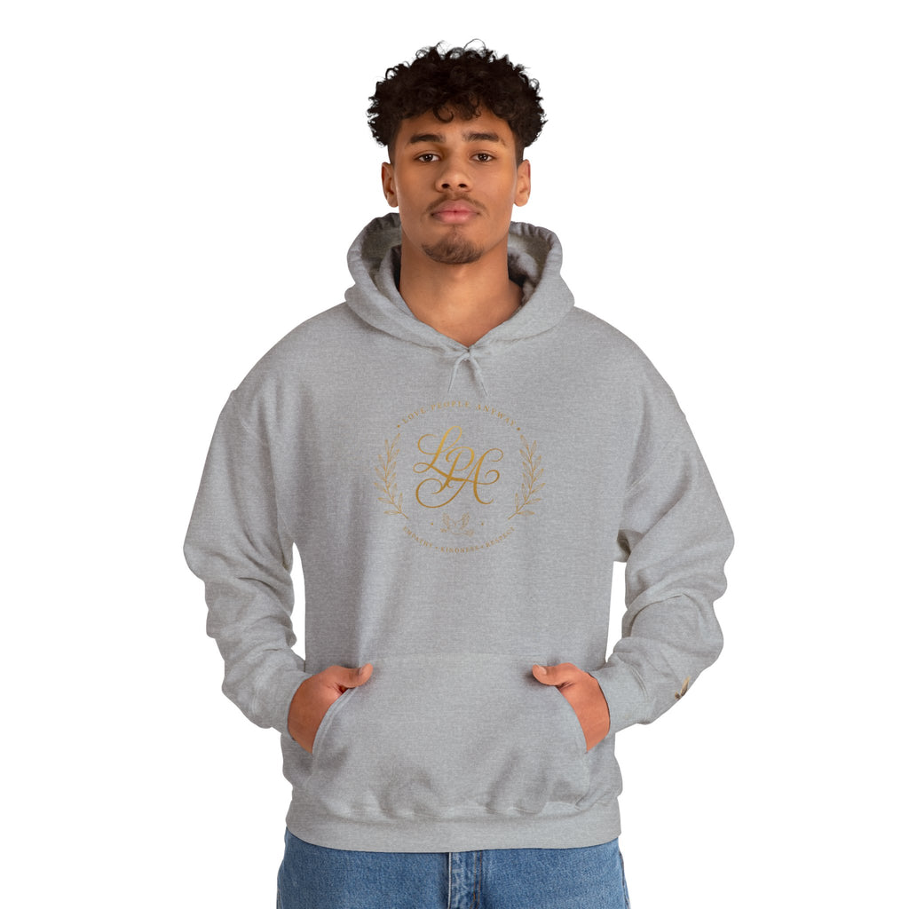 Love People Anyway Hoodie | Inspirational Christian Hooded Sweatshirt | Faith Freedom Creations