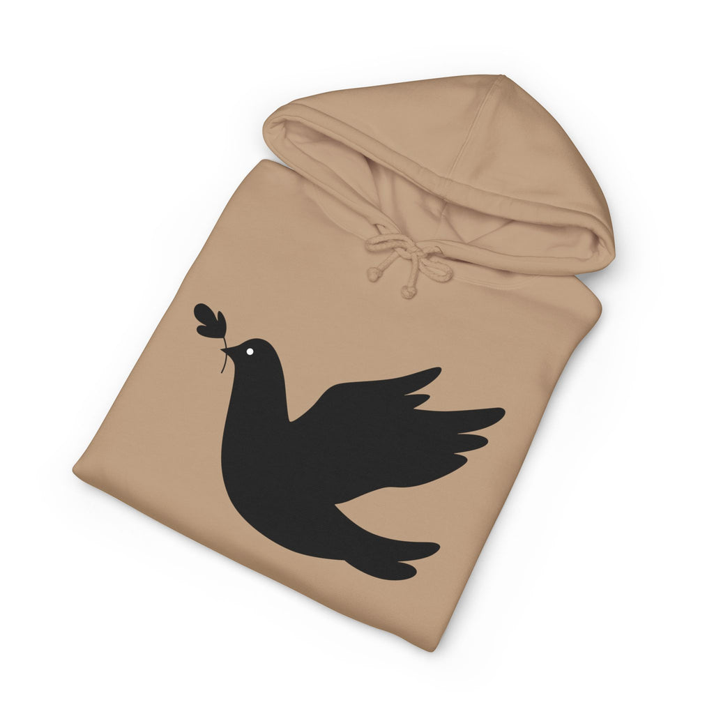 Psalm 27:1 Dove Hoodie – “The Lord is My Light & Salvation” Christian Sweatshirt | Faith Scripture Hoodie