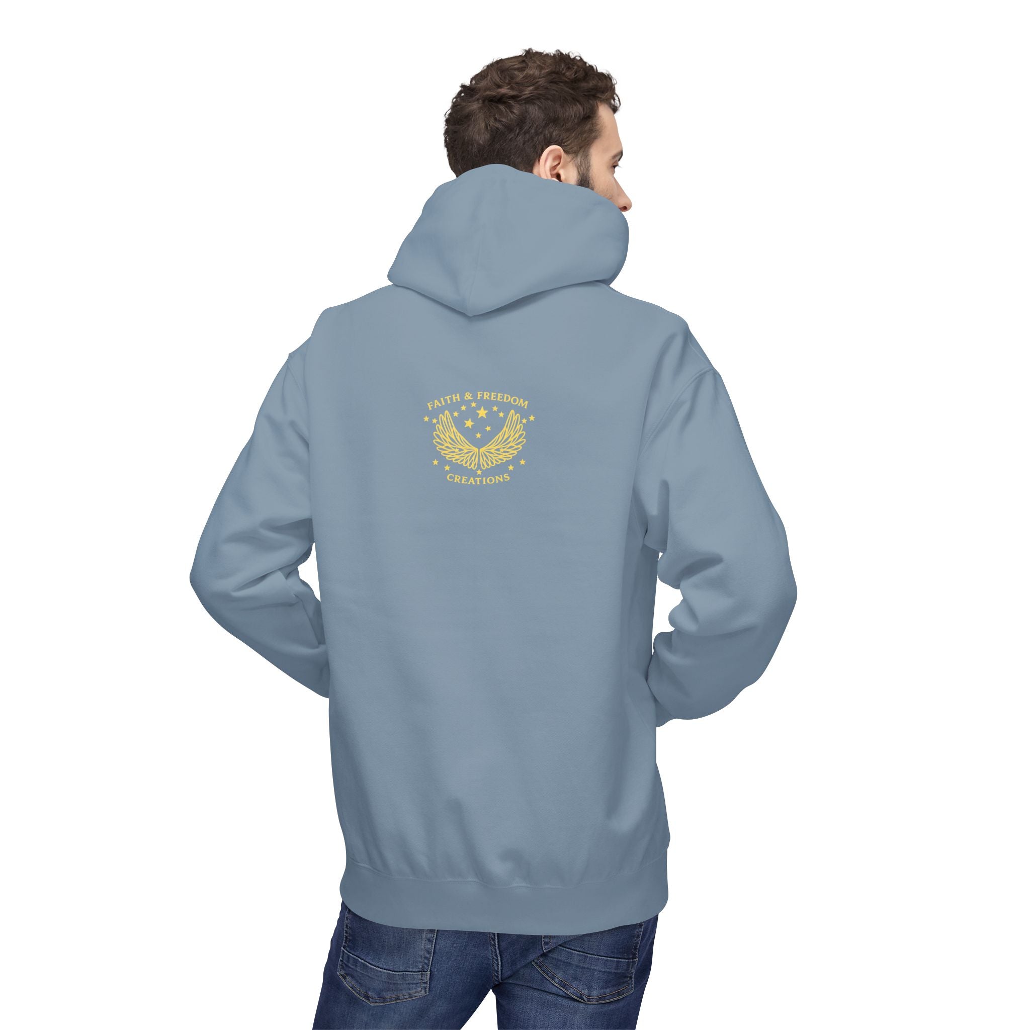 The Nations Rage – Hoodie | “But God Laughs” Scripture Pullover