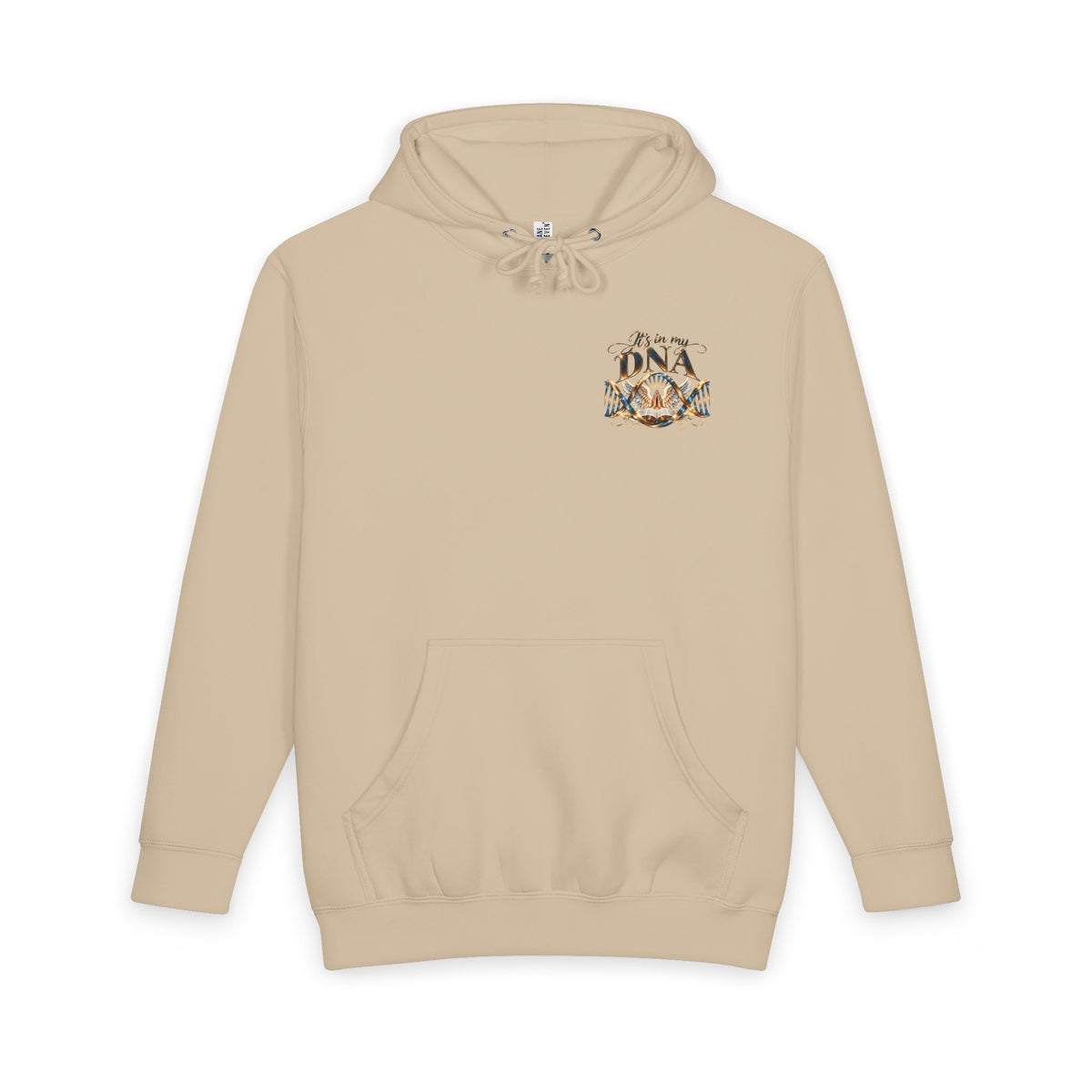 It's in My DNA Christian Hoodie | Heavyweight Faith Pullover with Bible & Praying Hands