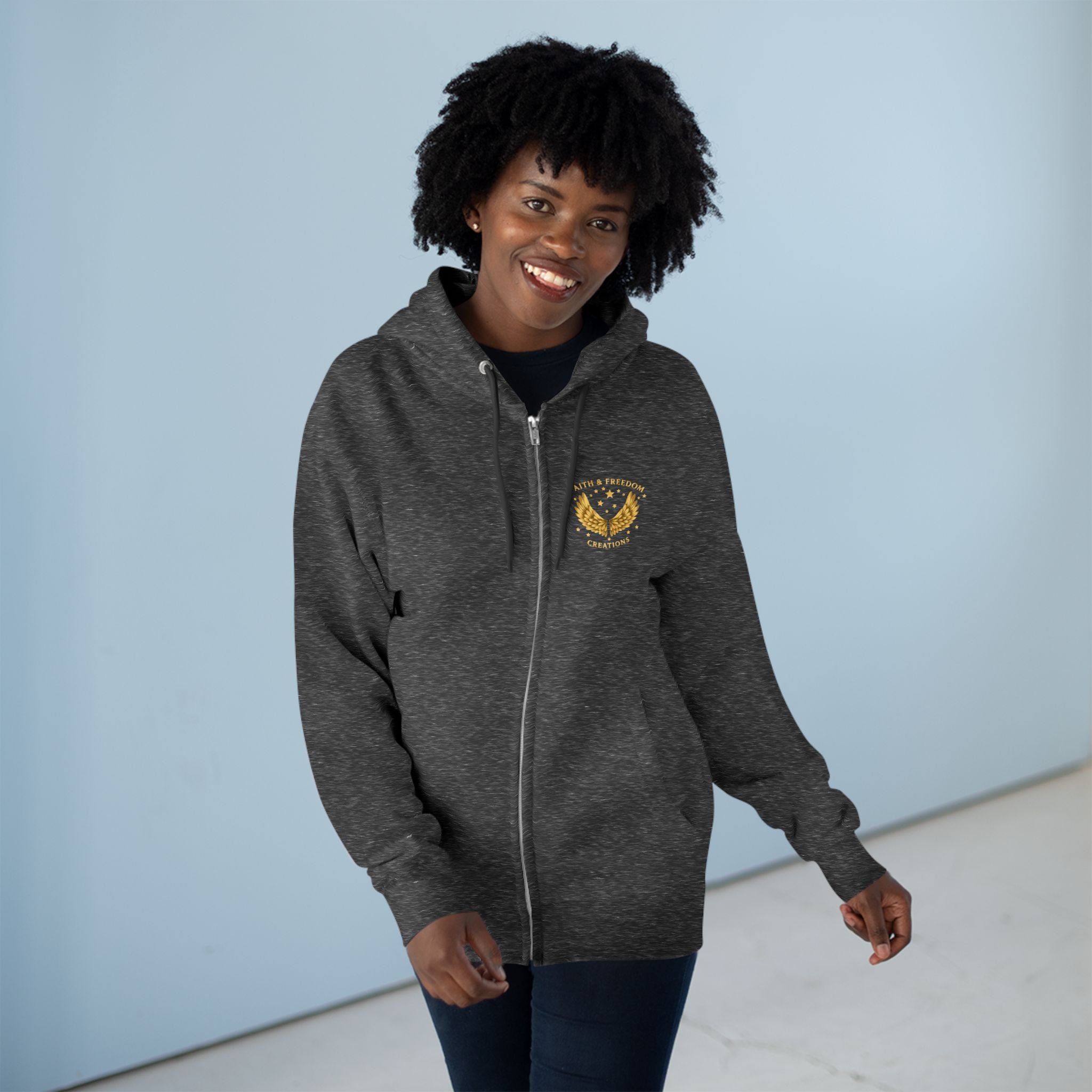 Peter – Zip Hoodie | “Review by Jesus” Vintage Graphic – Five-Star Faith Series