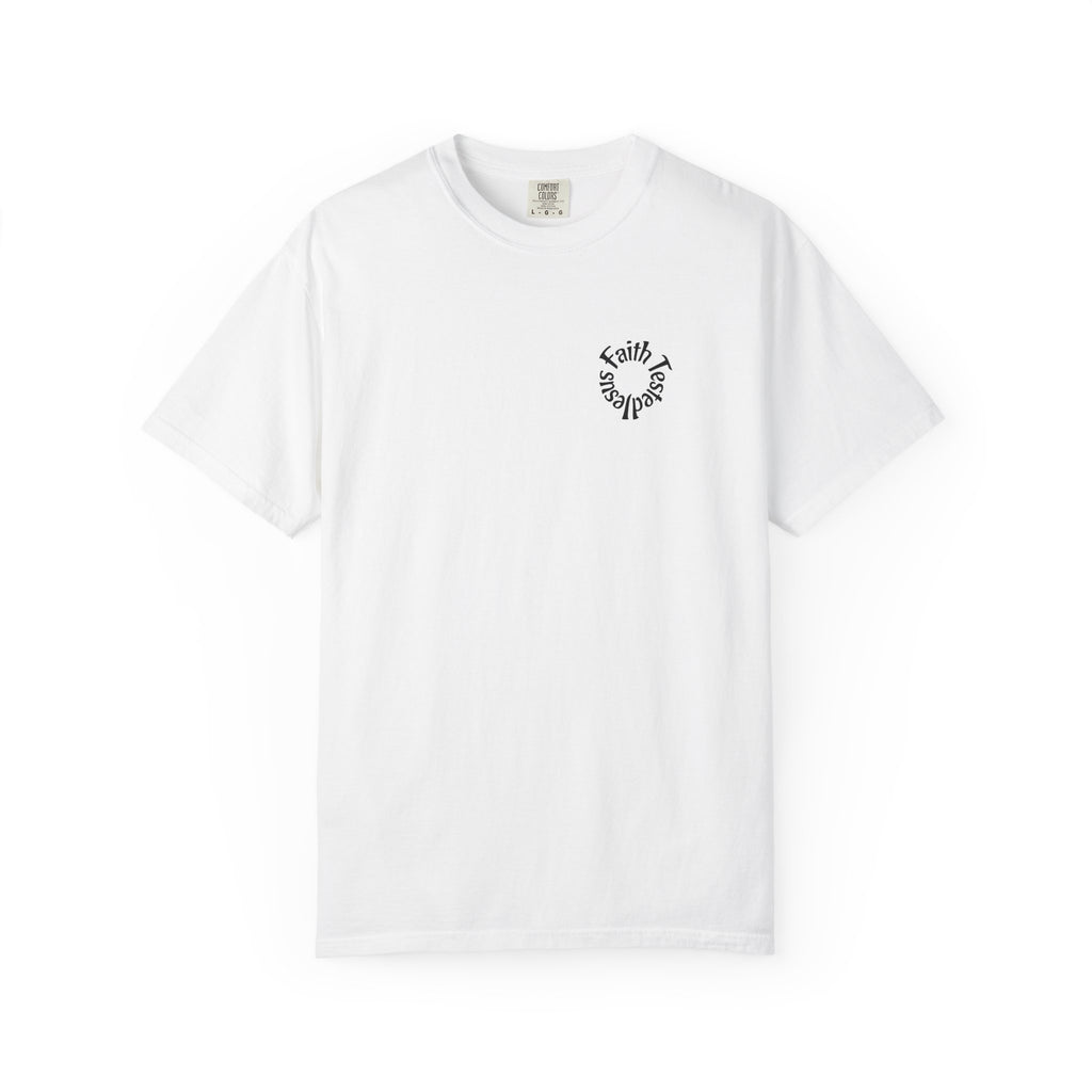 Jesus Loves You Personalized Faith T-Shirt — Custom Back Christian Graphic Tee