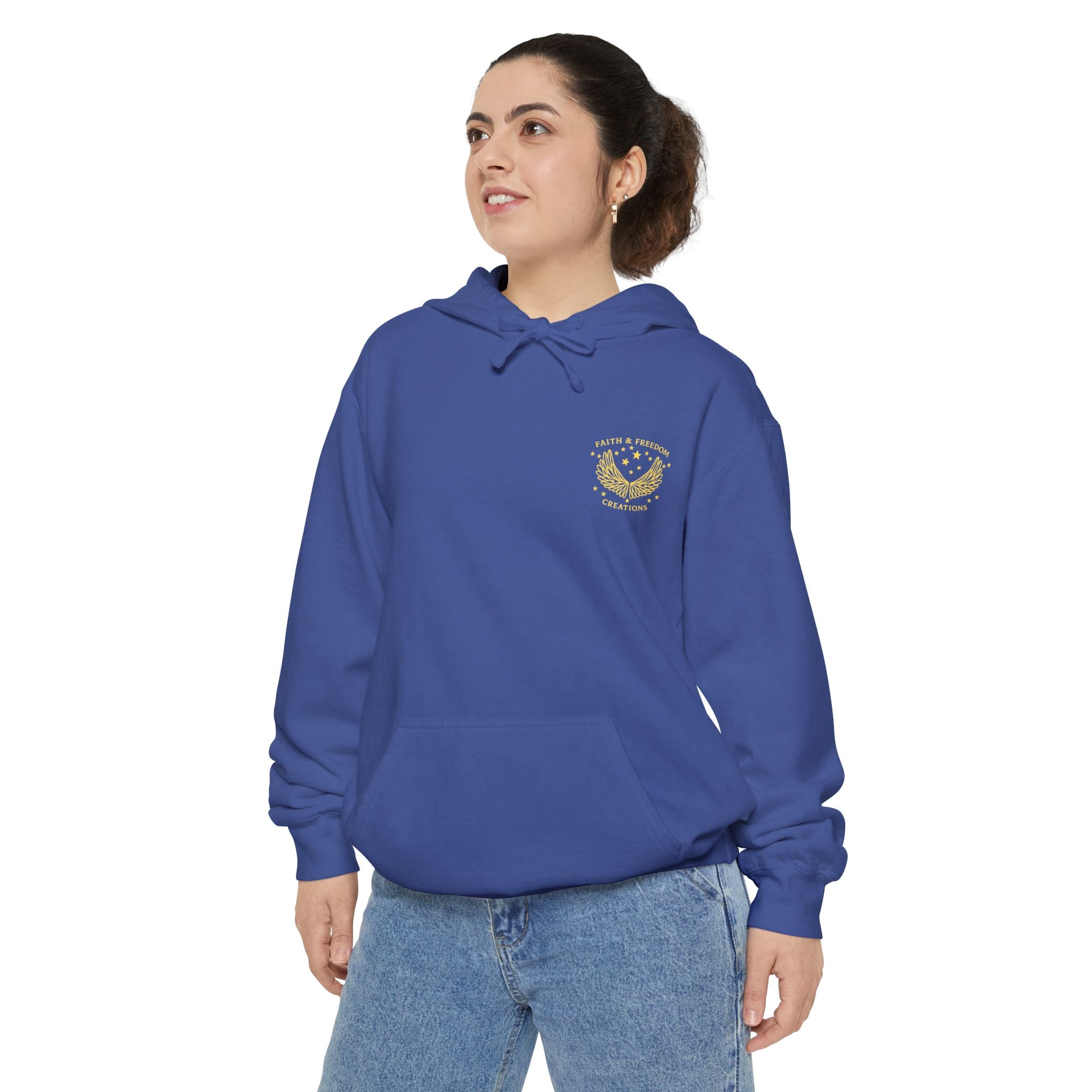 Manna Catering Co. – Hoodie | “Manna Review” Vintage Graphic – Five-Star Faith Series