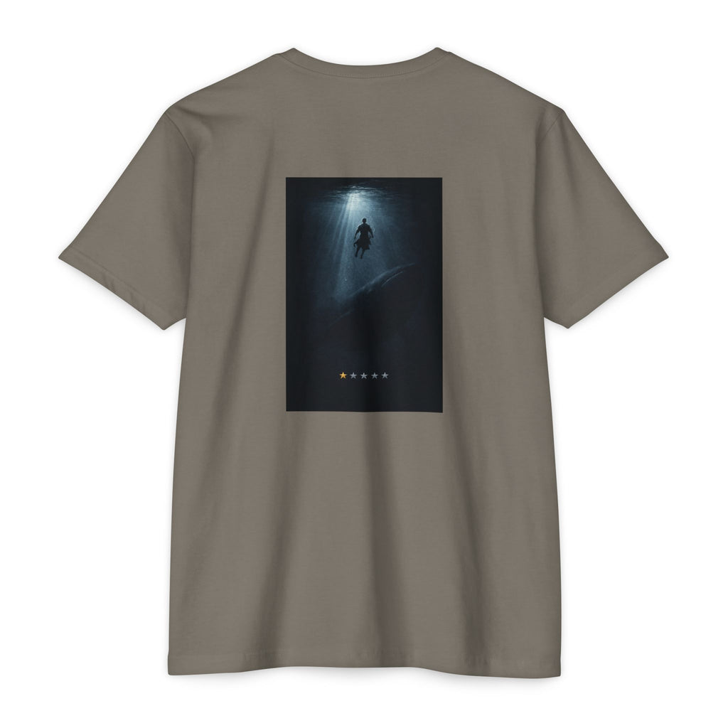 Jonah – Back Print T-Shirt | Atmospheric Deep Sea Graphic – Five-Star Faith Series