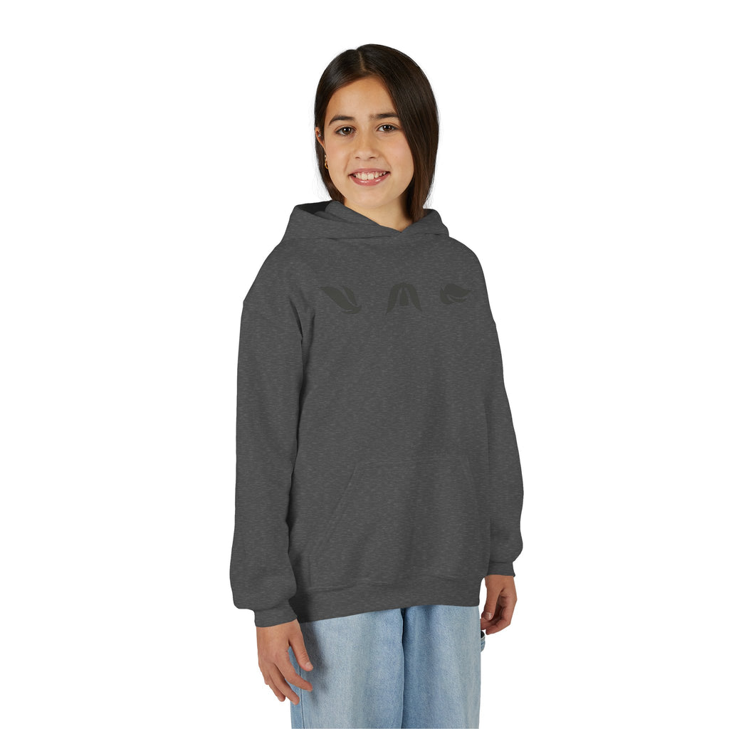 Youth “The Lord is My Light & Salvation” Hoodie – Psalm 27 Christian Kids Sweatshirt