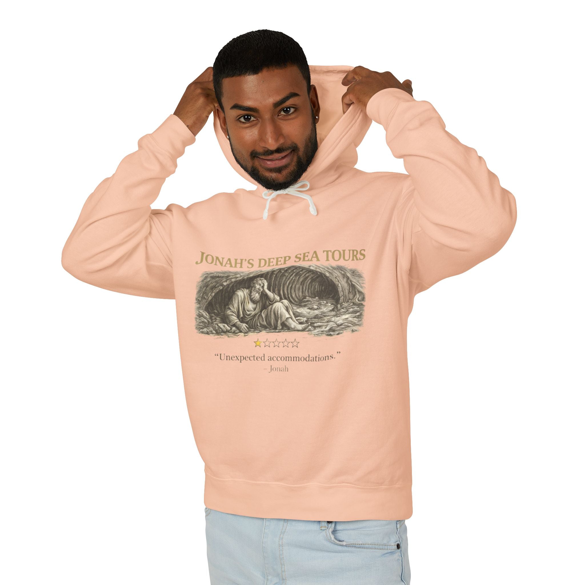 Jonah – Hoodie | “Deep Sea Tours” Vintage Nautical Graphic – Five-Star Faith Series