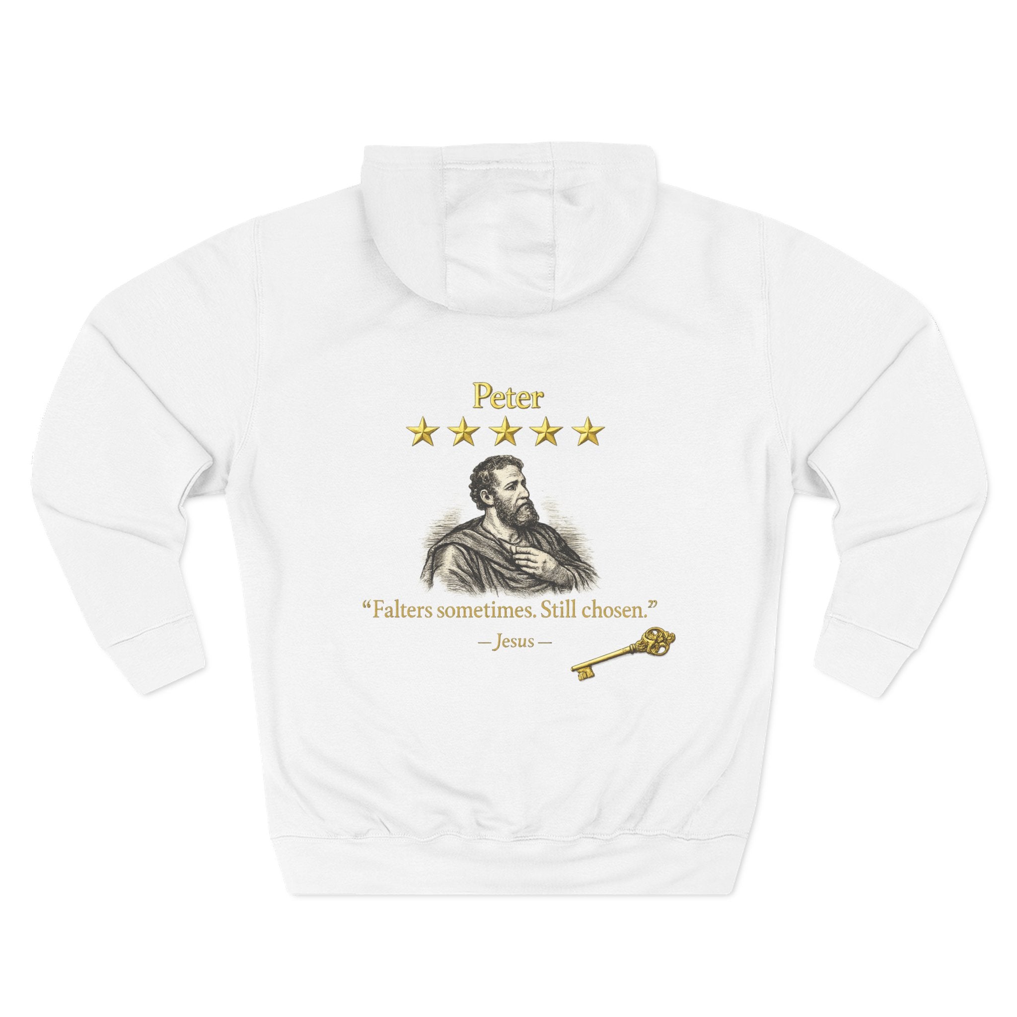 Peter Hoodie - Fallen Sometimes Still Chosen Five-Star Faith Series