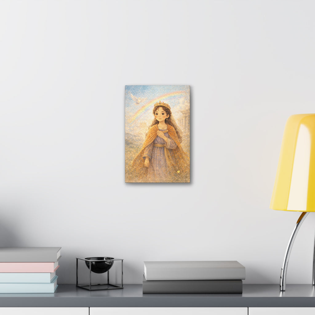 For Such a Time as This Canvas — Queen Esther (Esther 4:14)