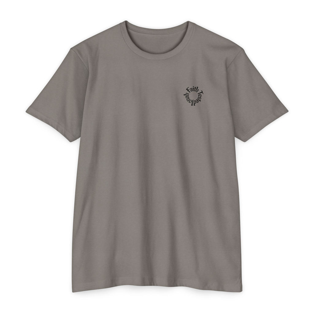 Jonah – Back Print T-Shirt | Atmospheric Deep Sea Graphic – Five-Star Faith Series