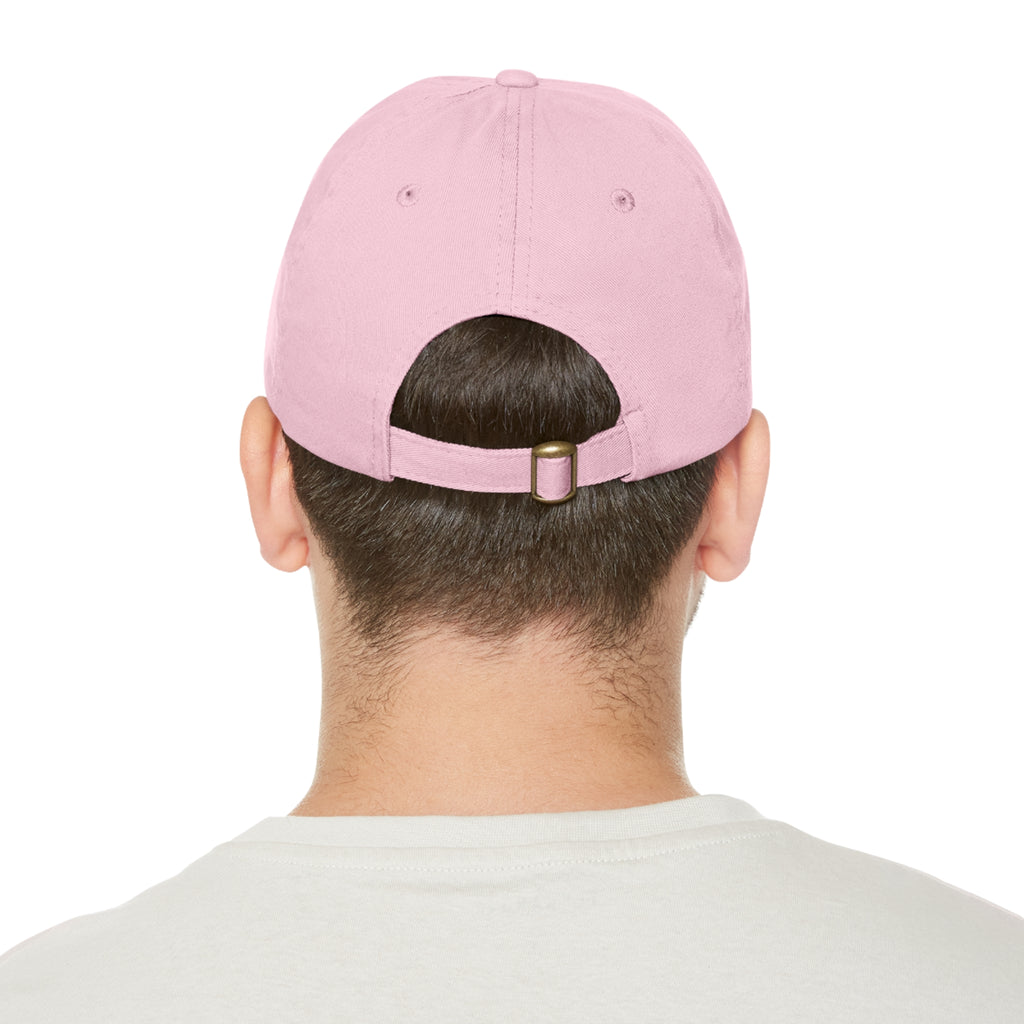 Walk Humbly Leather Patch Dad Hat | Micah 6:8 Christian Outdoor Cap | Faith Freedom Creations