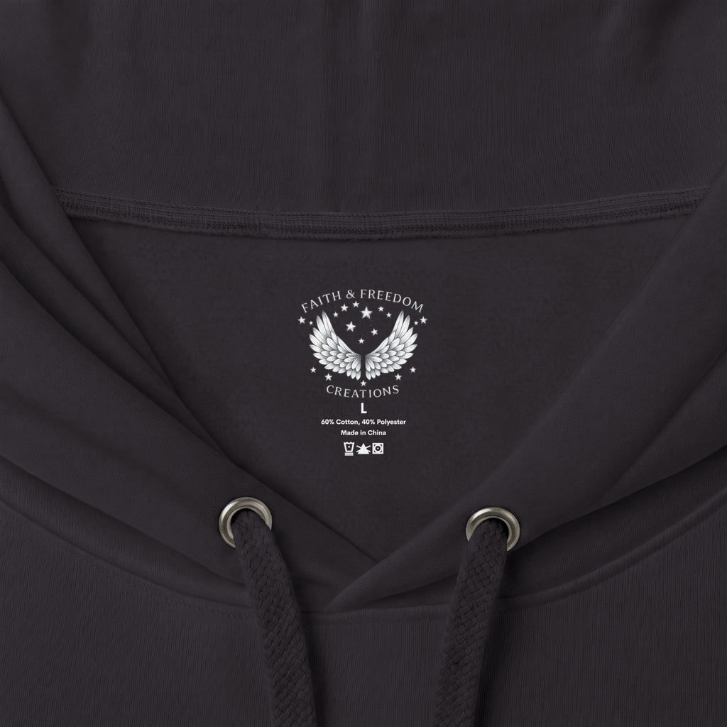 Kindness Changes Everything Heavyweight Hoodie | Vintage Patch Christian Hoodie | Inspirational Fleece Sweatshirt