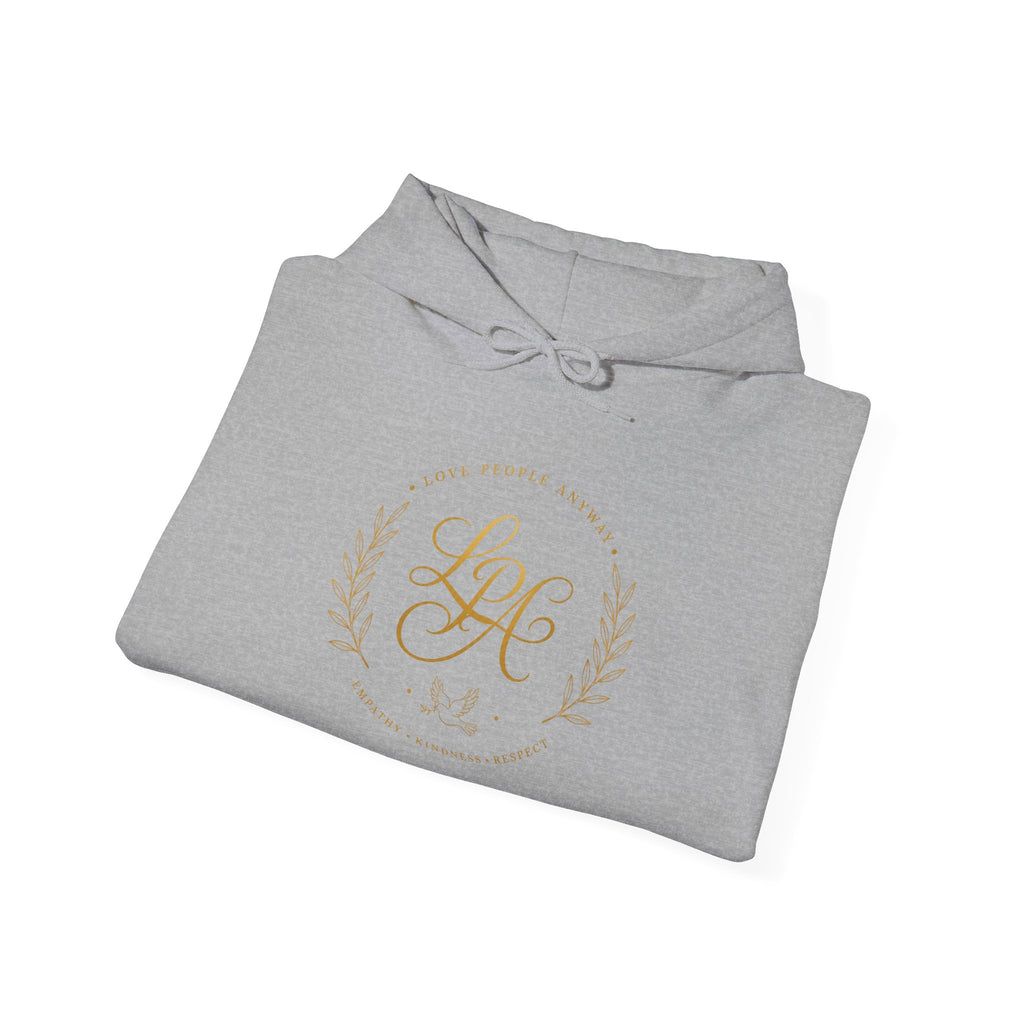 Love People Anyway Hoodie | Inspirational Christian Hooded Sweatshirt | Faith Freedom Creations