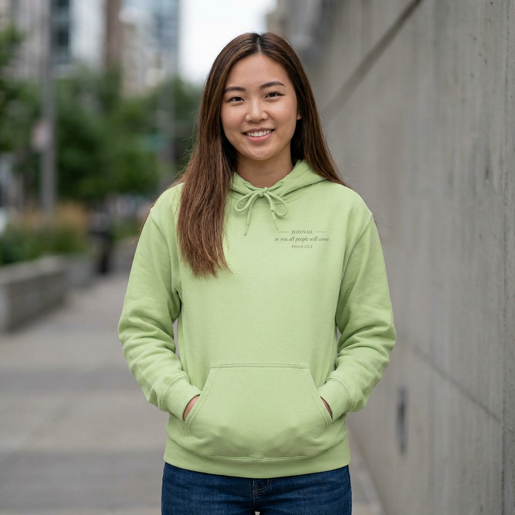 Prayer Hoodie – “O Hearer of Prayer” Psalm 65:2 Christian Pullover | Faith & Freedom Creations