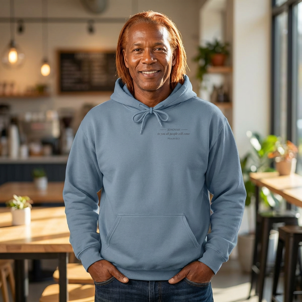 Prayer Hoodie – “O Hearer of Prayer” Psalm 65:2 Christian Pullover | Faith & Freedom Creations