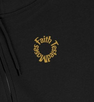 Daniel – Zip-Up Hoodie | “Lion Den Review” Graphic – Five-Star Faith Series