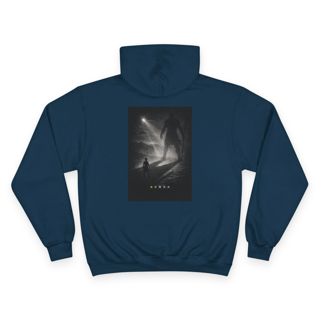 David & Goliath – Champion Hoodie | Giant Graphic – Five-Star Faith Series