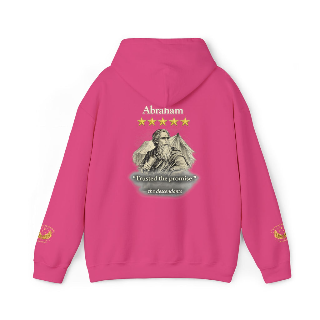 Abraham – Patriarch Hoodie | “I Trusted the Promise” Graphic – Five-Star Faith Series
