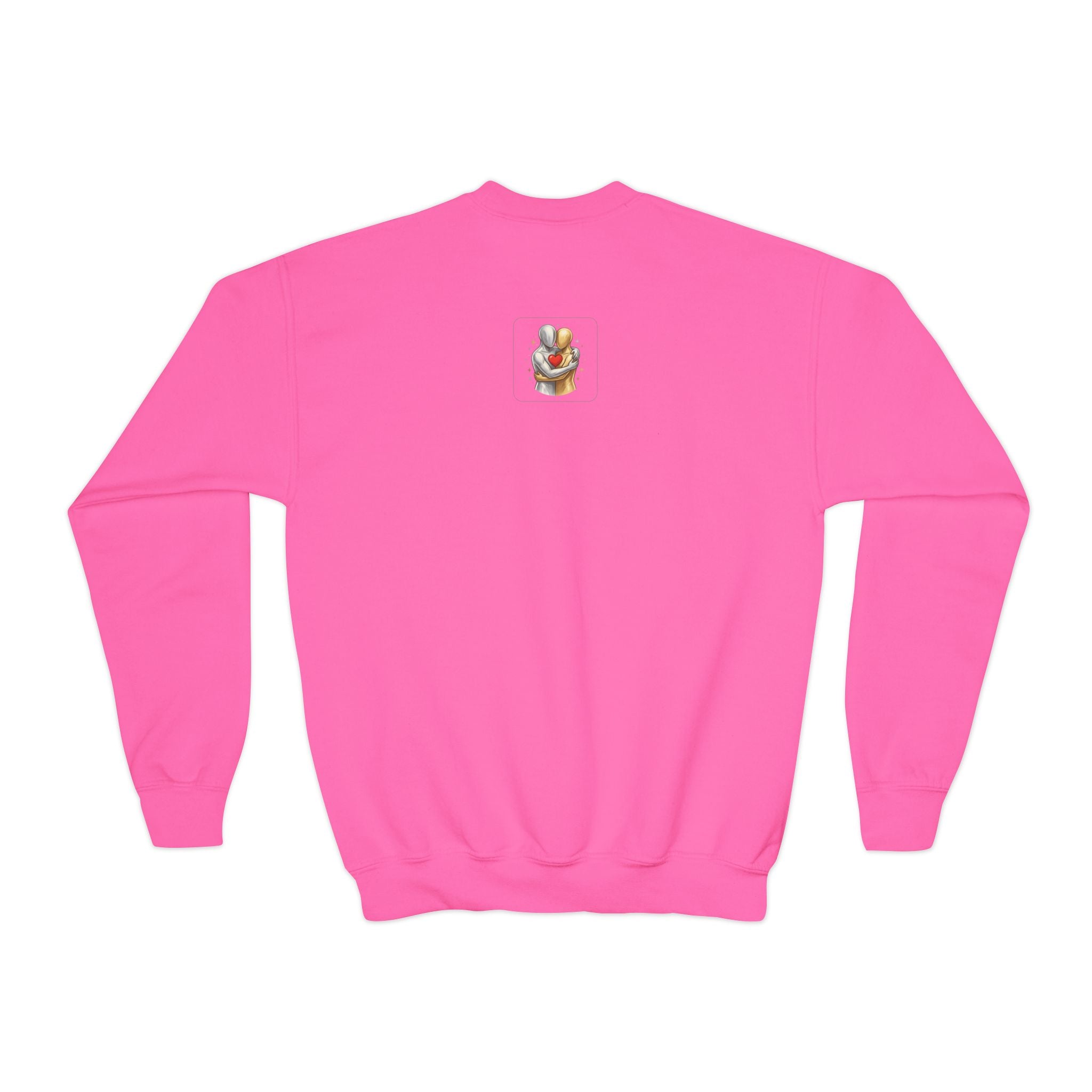Kindness Changes Everything Youth Crewneck Sweatshirt – Inspirational Kids Pullove