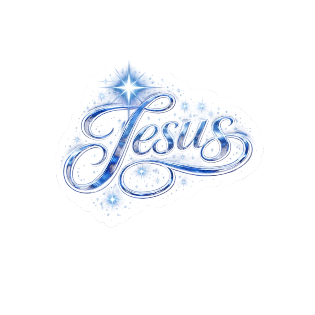 Custom Jesus Stickers – Christian Faith & Inspirational Vinyl Stickers | Laptop, Journal & Water Bottle Decals
