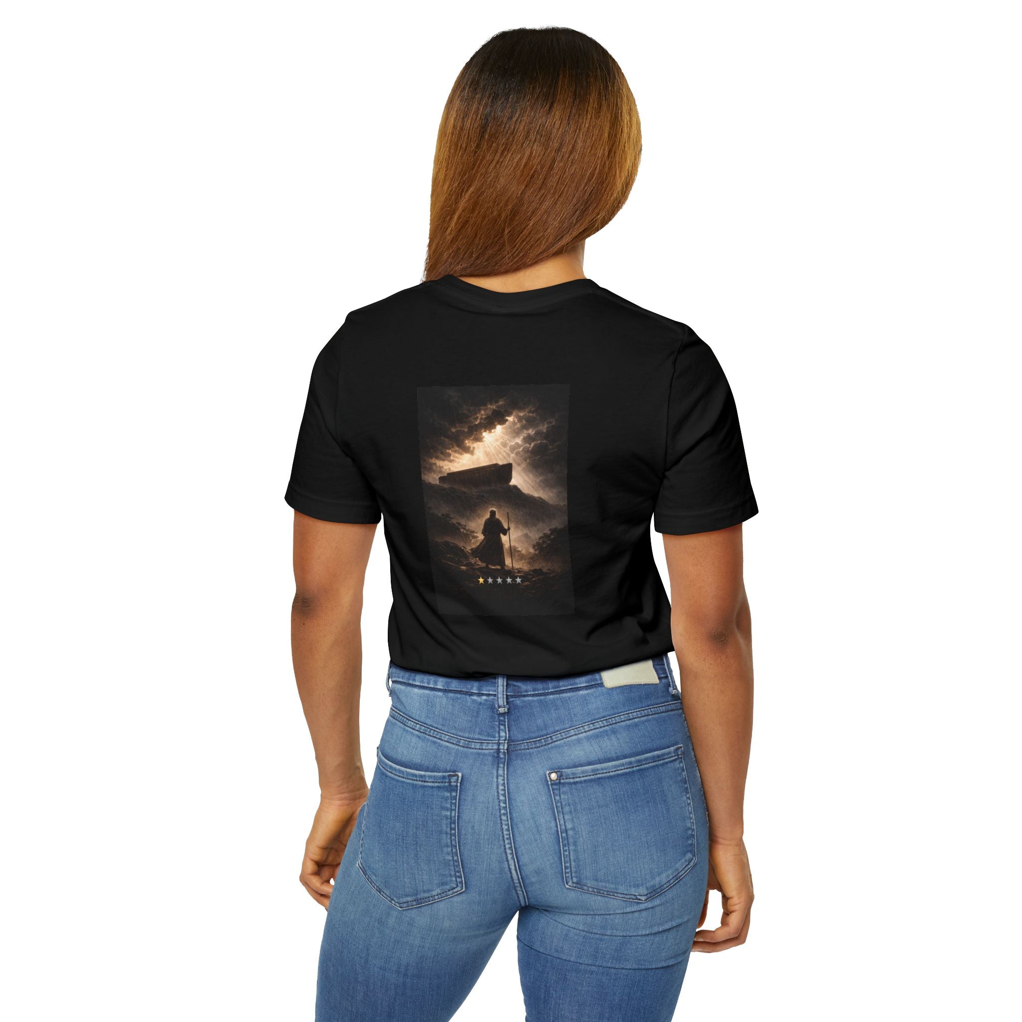 Noah Tested Crew Neck T-Shirt – Vintage Christian Faith Graphic Tee | Bible Hero Apparel