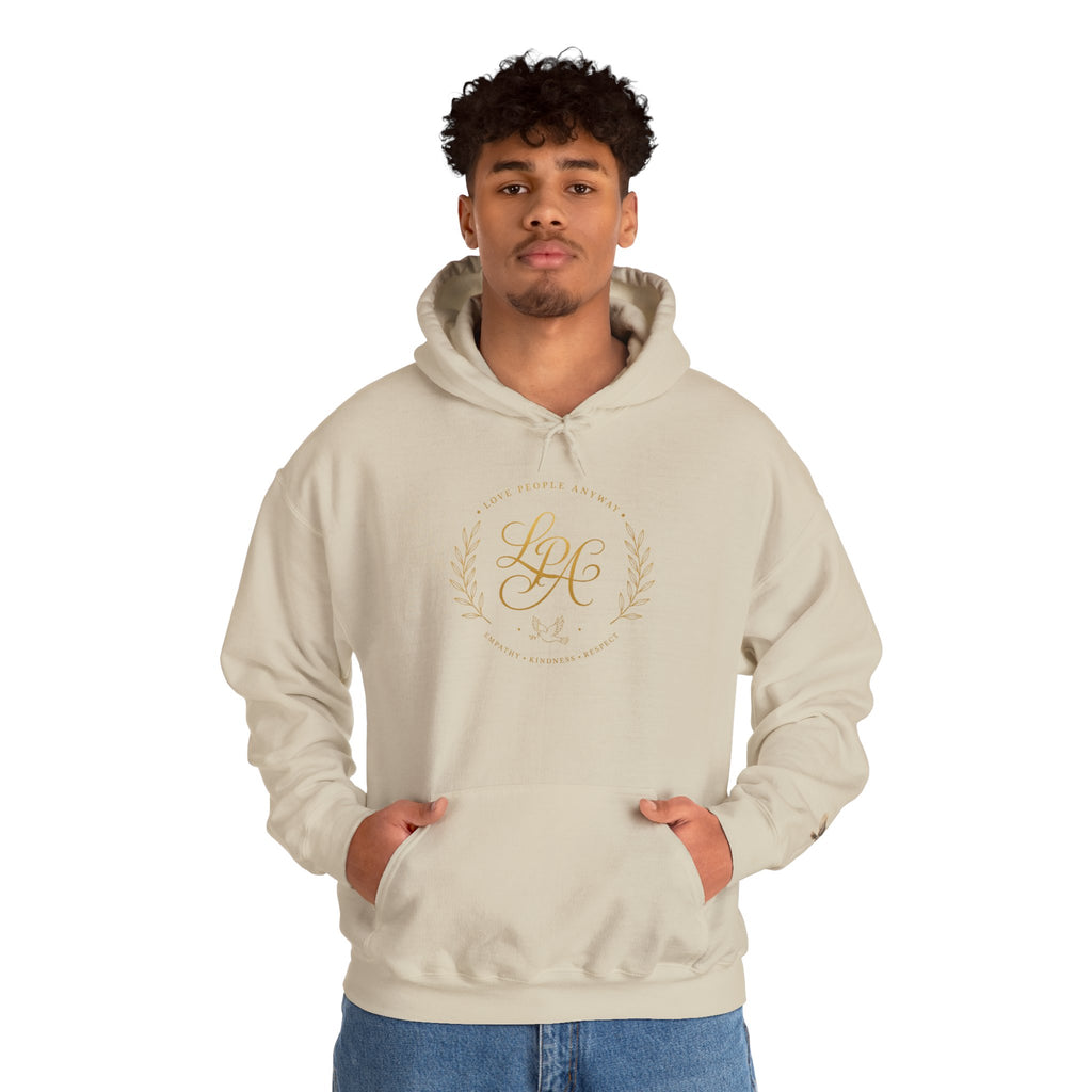 Love People Anyway Hoodie | Inspirational Christian Hooded Sweatshirt | Faith Freedom Creations