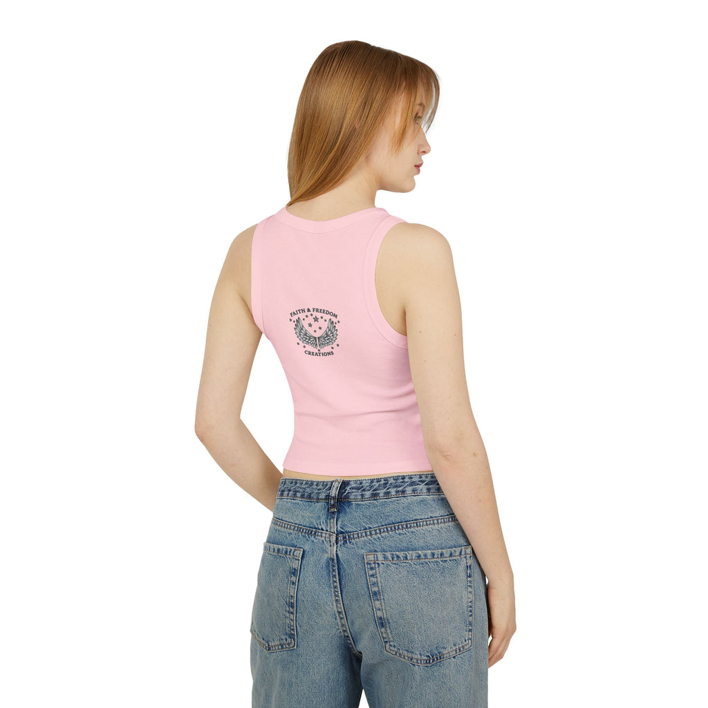Peter – Racer Tank | “Loving Review by Jesus” 5-Star Graphic – Five-Star Faith Series