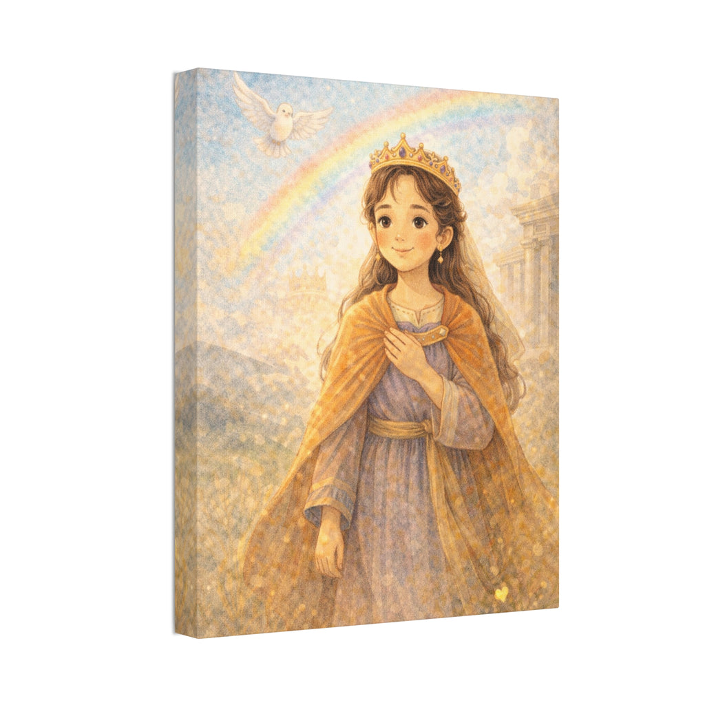 For Such a Time as This Canvas — Queen Esther (Esther 4:14)