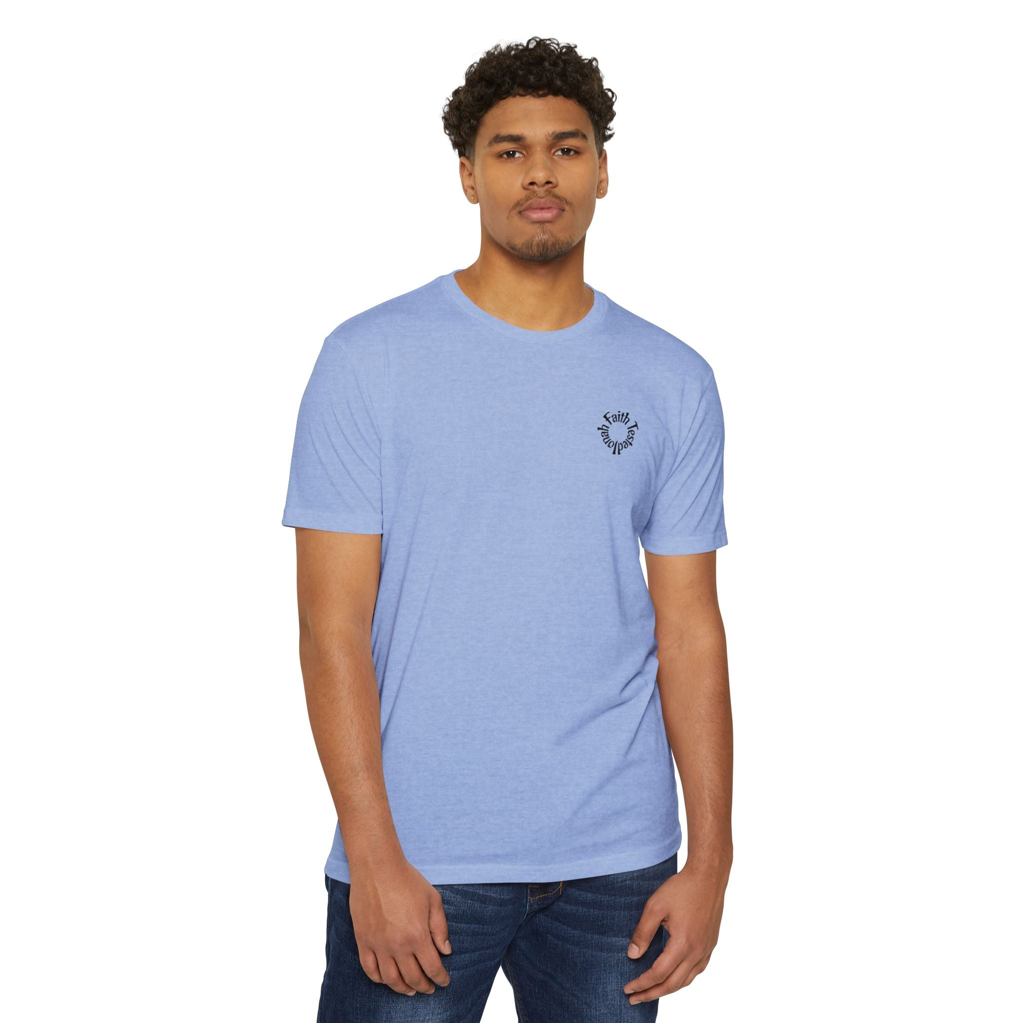 Jonah – Back Print T-Shirt | Atmospheric Deep Sea Graphic – Five-Star Faith Series