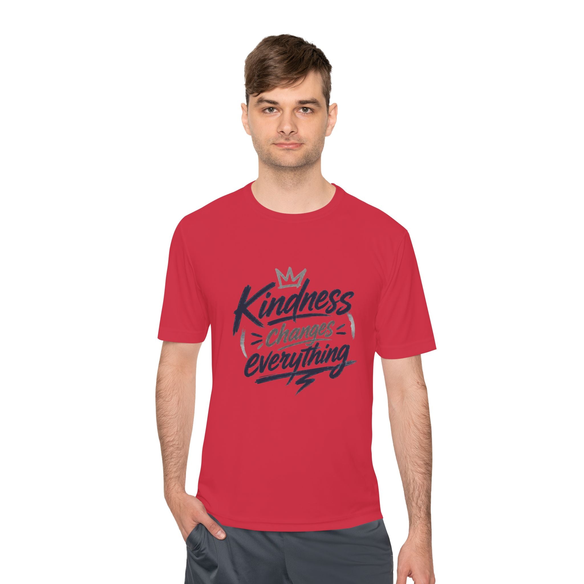 Kindness Changes Everything Tee – Inspirational Moisture-Wicking Performance Shirt