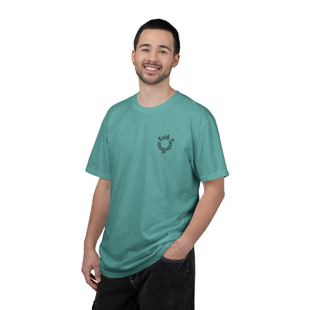 Jesus Loves You Personalized Faith T-Shirt — Custom Back Christian Graphic Tee