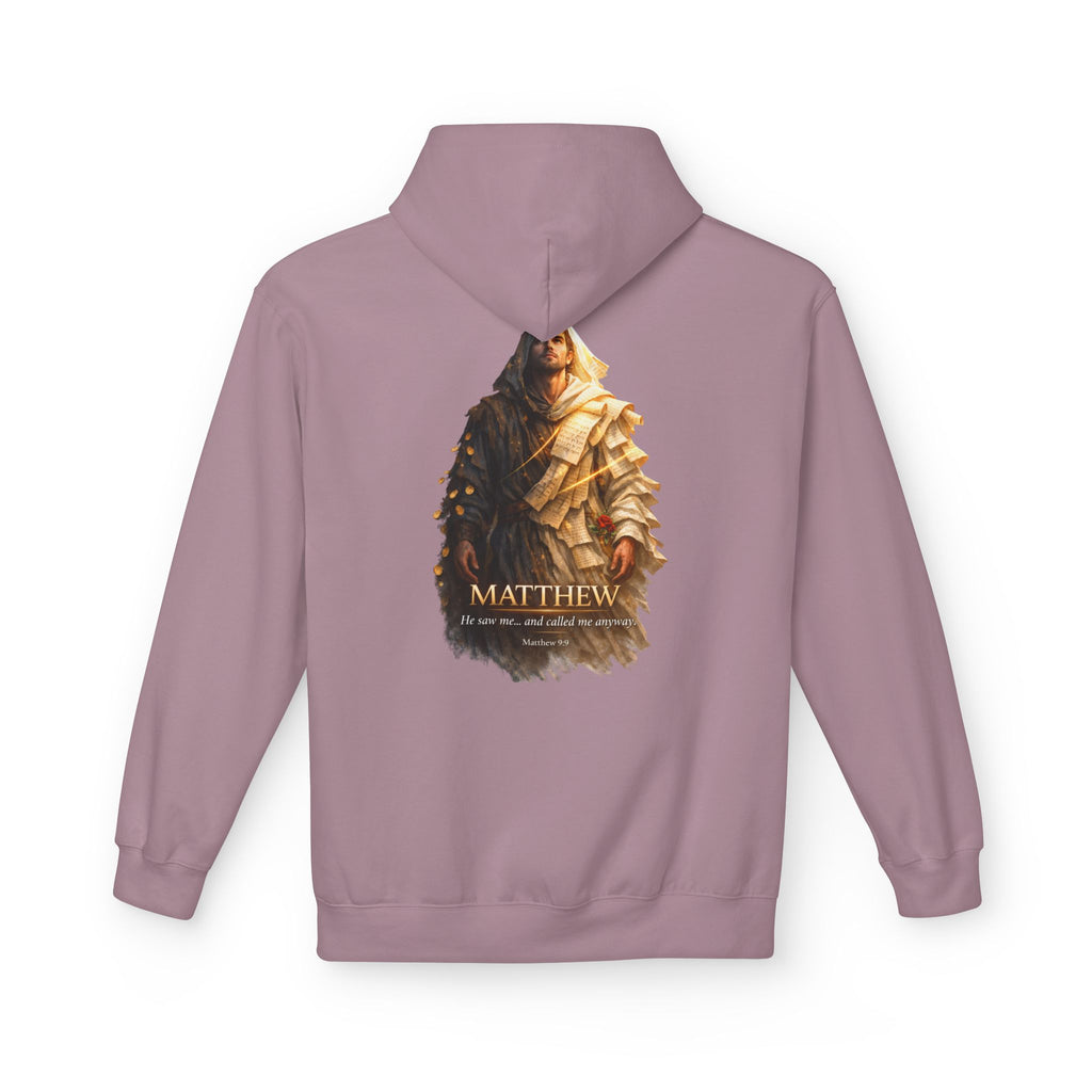 Matthew Gospel Hoodie | Inspirational Christian Faith Hoodie | Scripture Inspired Pullover