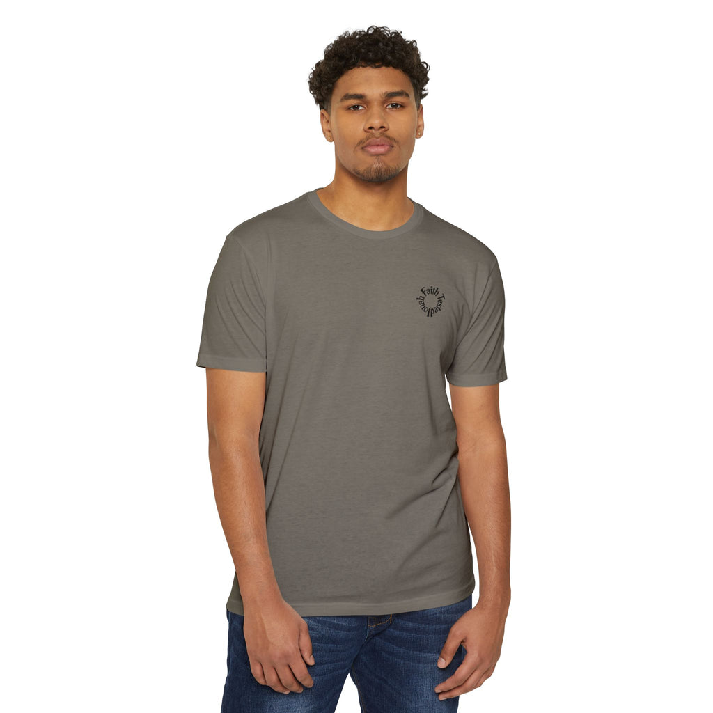 Jonah – Back Print T-Shirt | Atmospheric Deep Sea Graphic – Five-Star Faith Series