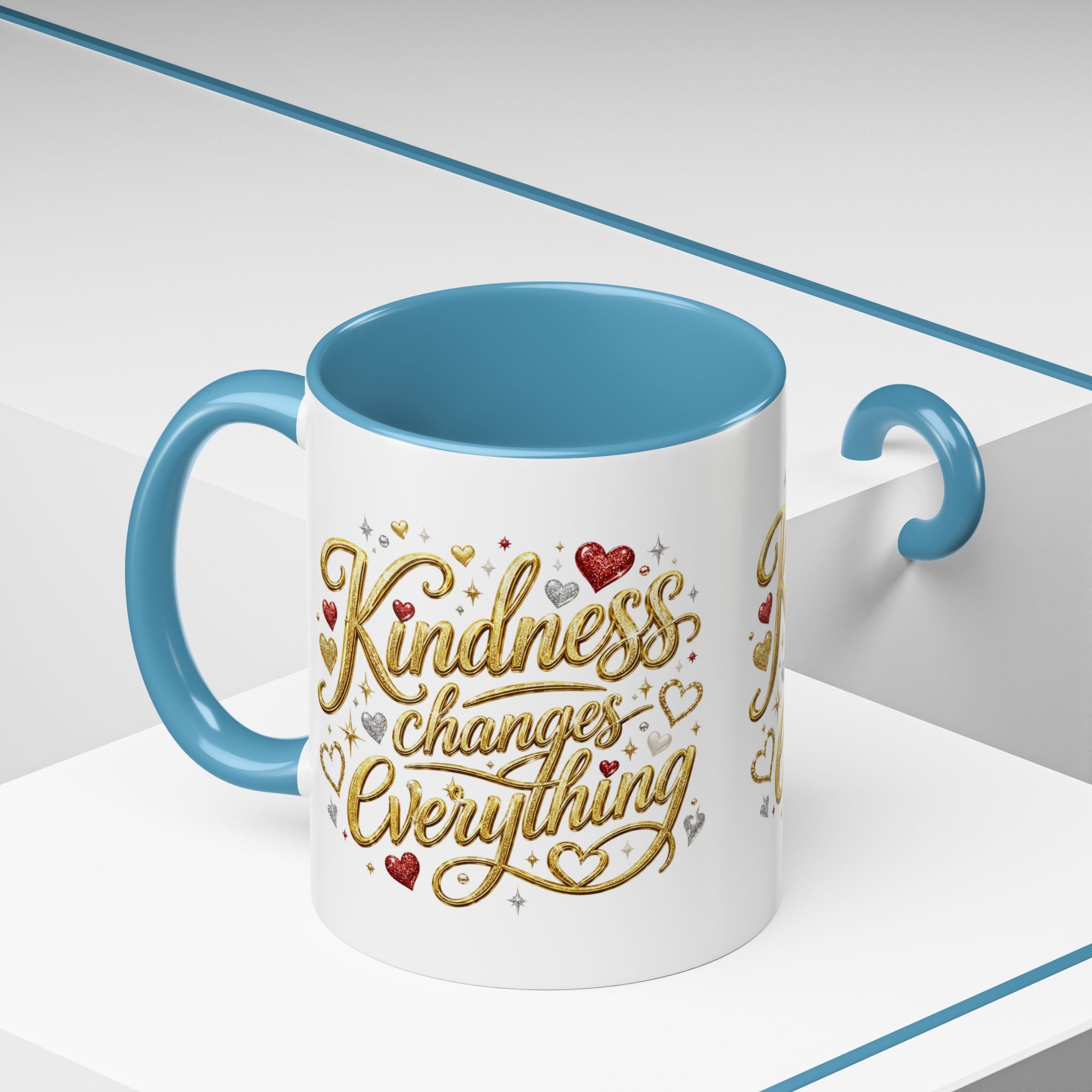 Kindness Changes Everything Coffee Mug | Inspirational Kindness Mug | Faith Freedom Creations