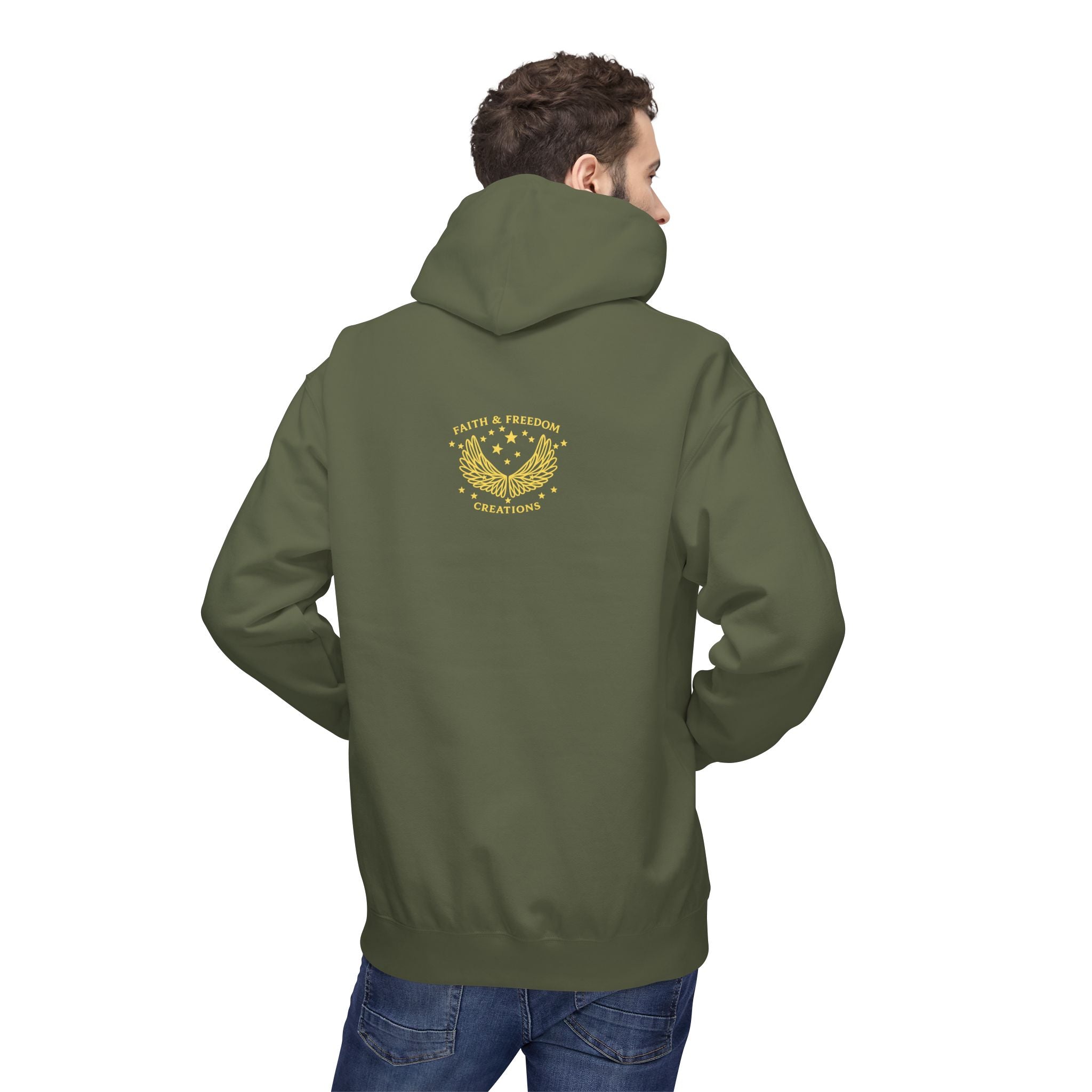 The Nations Rage – Hoodie | “But God Laughs” Scripture Pullover