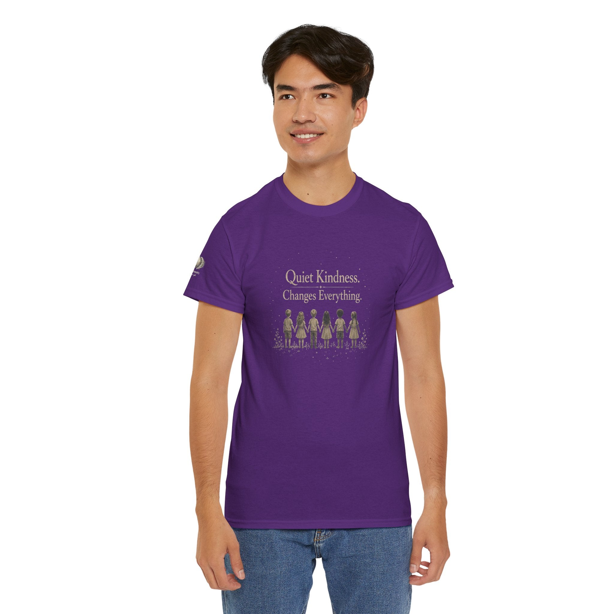 Kindness Graphic Tee – “Quiet Kindness Changes Everything” Inspirational T-Shirt